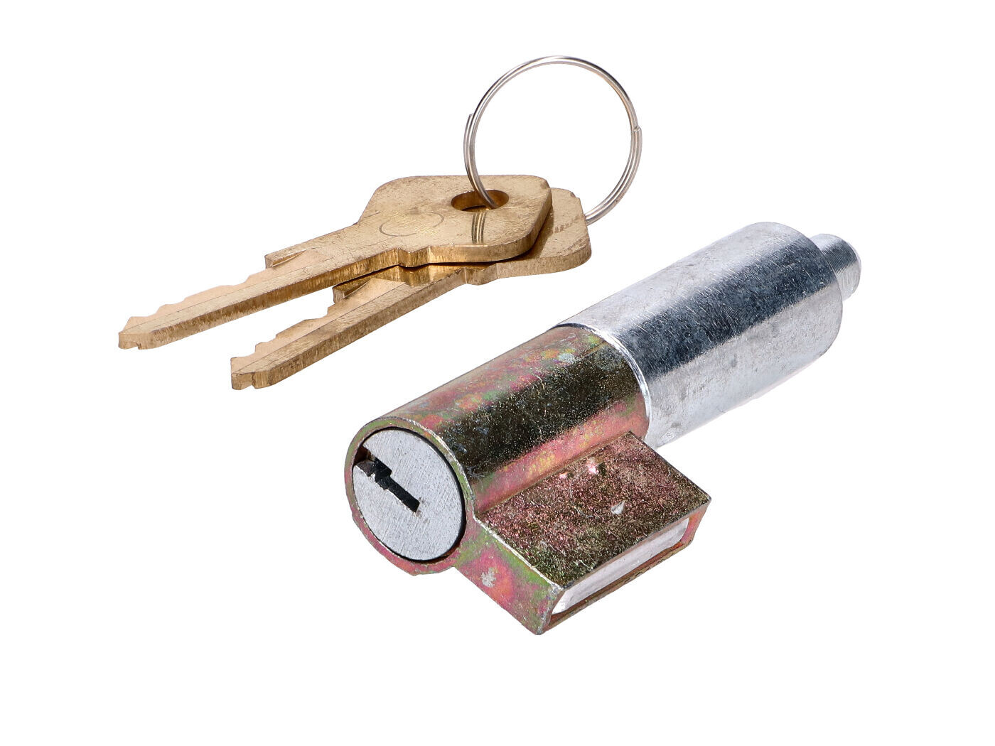 Diverse / Import Zámek řízení 14 mm se 2 klíči pro Simson, Schwalbe KR 51/2