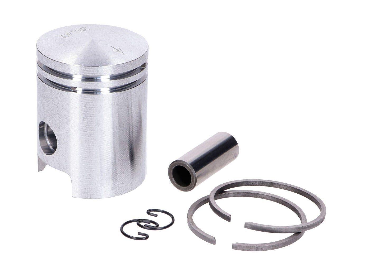 Diverse / Import Pístní sada 38,48 mm s pístními kroužky a pojistkami pístního čepu pro Simson, S51, KR51/2, S53, SR50