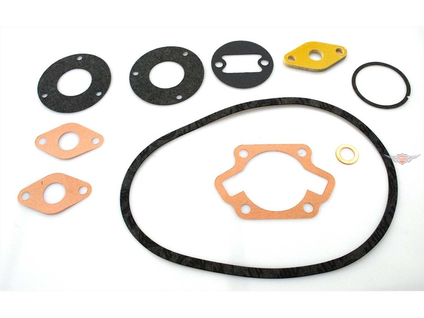 Diverse / Import Sada těsnění motoru, 10dílná sada těsnicího materiálu pro Simson KR50, SR1, SR2, SR2E, SR4-1