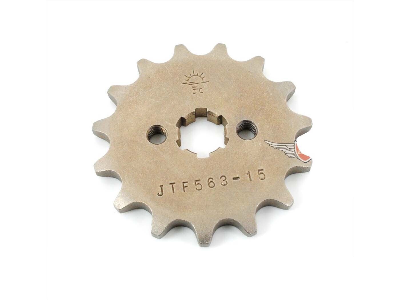 Diverse / Import Ocelový pastorek 15T pro Yamaha DT 50 MX, M, R, FS1 50, DX, 80 FS1G RD DX