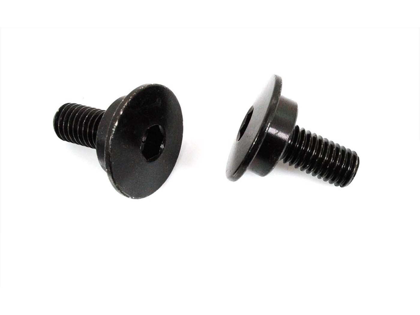Diverse / Import Šrouby hlavního stojanu, černé, 2 kusy pro Zündapp CS 25, 50, CX Hai 50 Typ 448, K 80 540