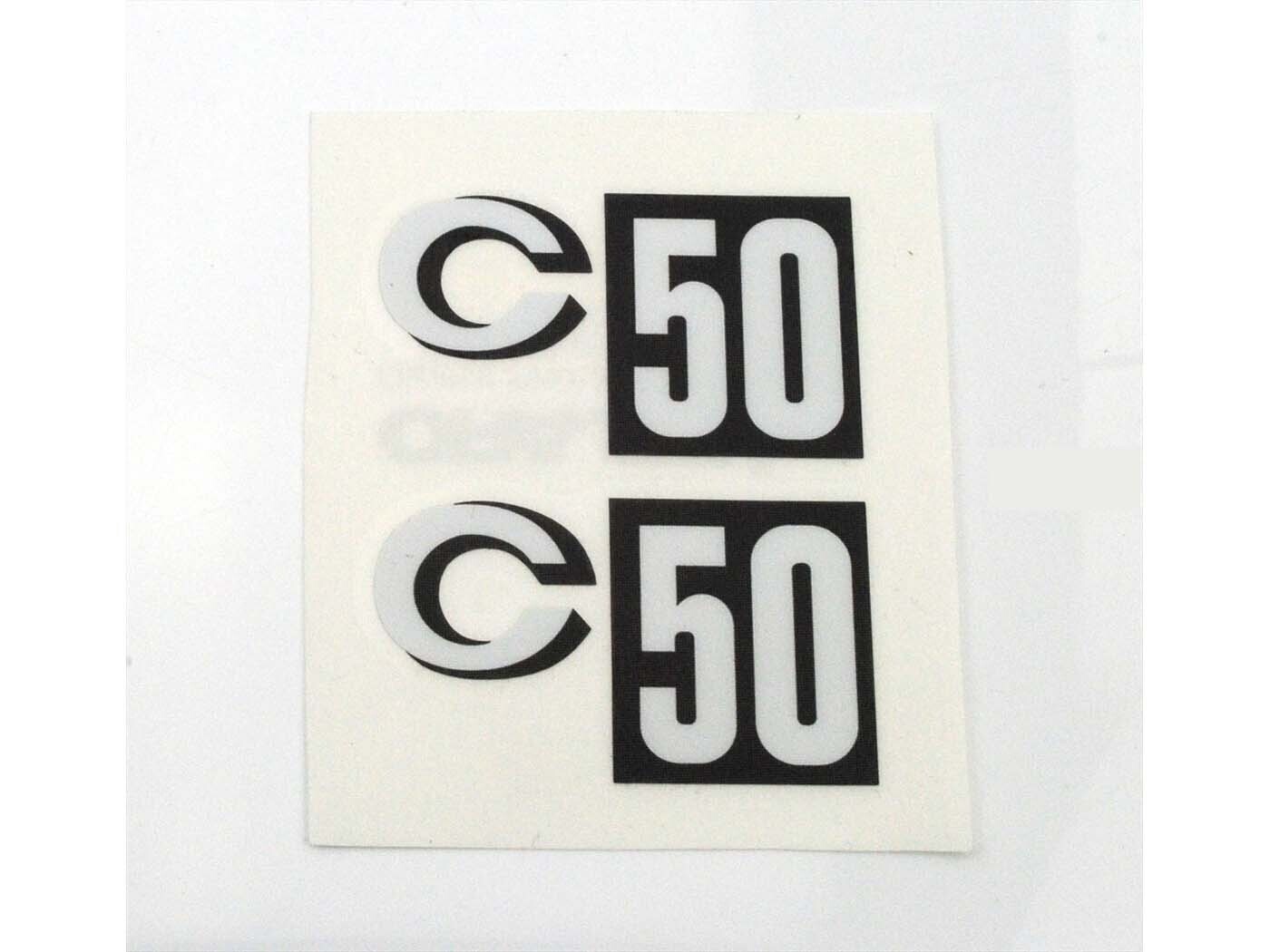 Diverse / Import Sada samolepek na kapotáž bočního krytu C50 pro Zündapp C50