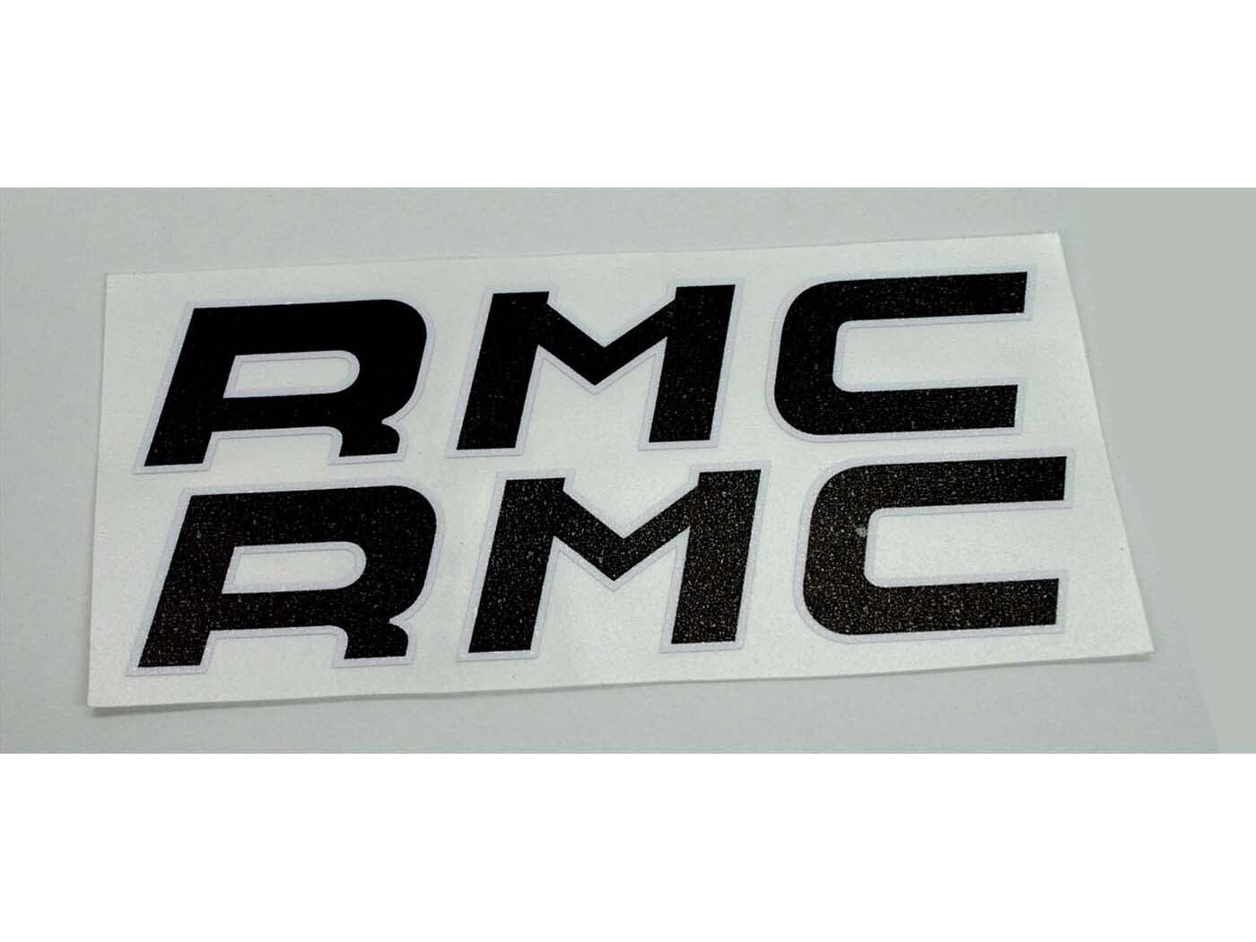 Diverse / Import Sada samolepek RMC černá bílá 140x32 mm pro Kreidler Florett RMC