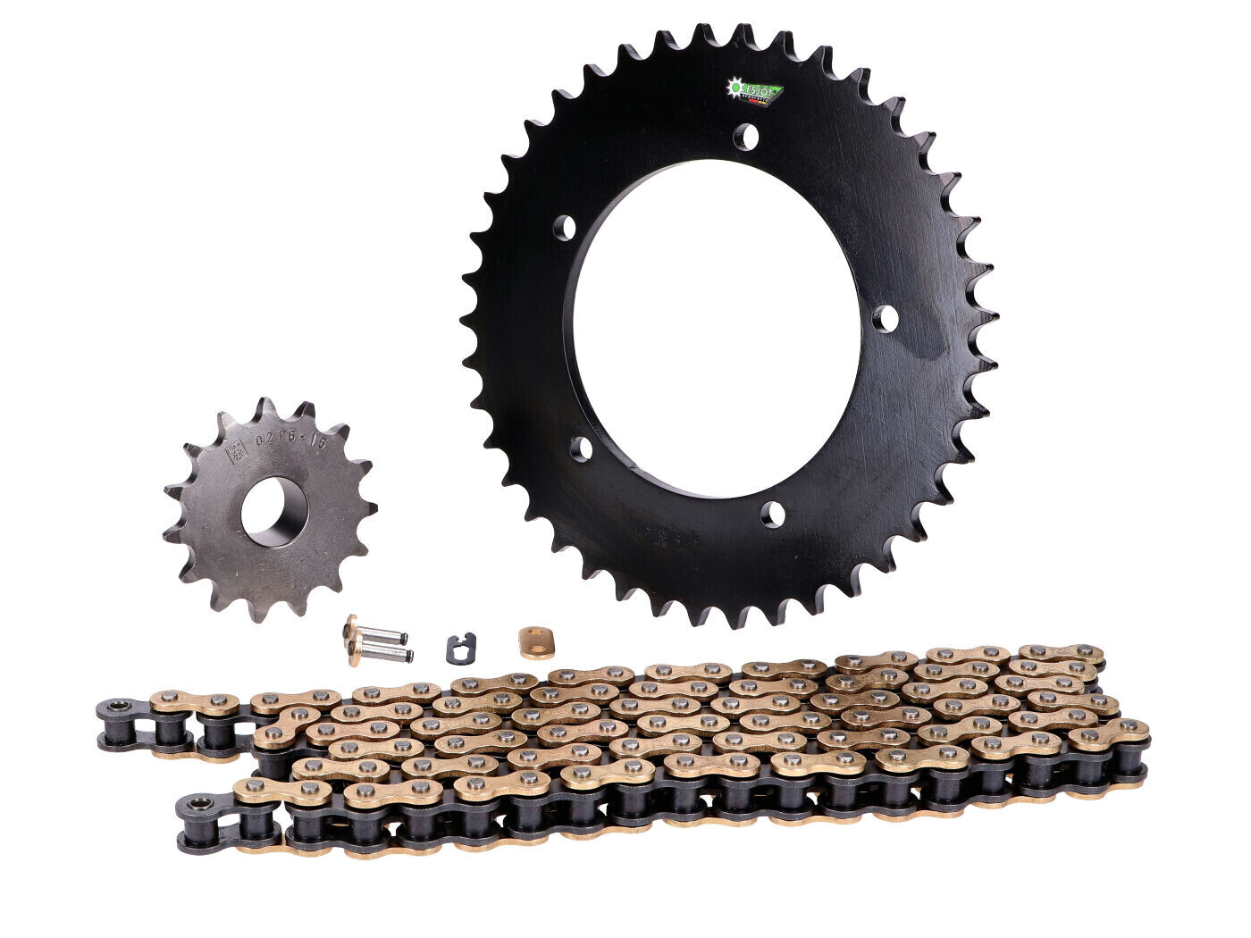 Diverse / Import Sada řetězu 15/41 zubů pro Hercules Ultra 80 AC