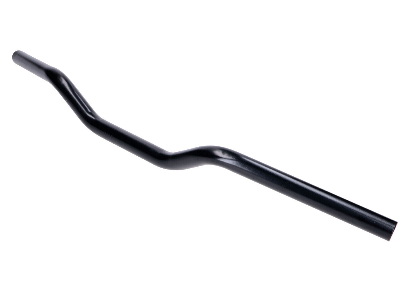 Diverse / Import Řídítka sportovní plochá 640 mm D=22 mm - černá