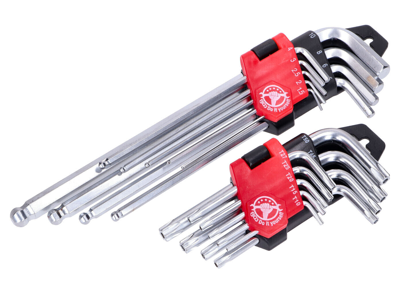 BGS technic Sada imbusových a TX klíčů 18 dílů