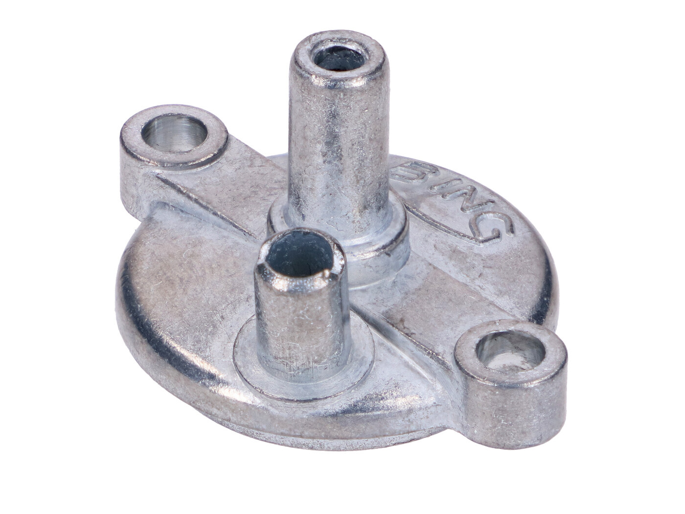 Kryt karburátoru Bing hliníkový 24 mm boční plovák pro Hercules MK