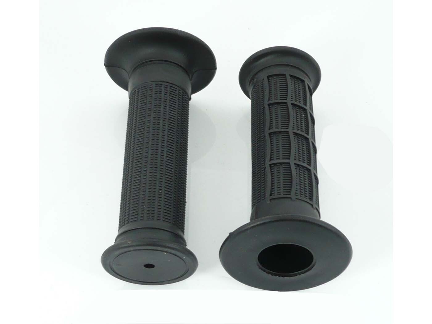 Diverse / Import Gumové gripy 115 mm 22/24 mm černé pro Zündapp, Kreidler, Hercules, Puch, KTM, Simson, Moped, Mokick, Mopeds