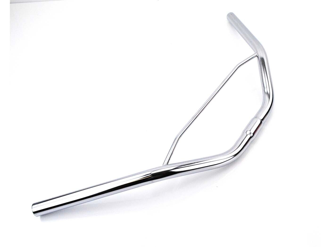 Diverse / Import Řídítka chrom 610 mm 100 mm s výztuhou pro Hercules L 50 MF 1 2 3 CB City Bike, Zündapp Automatic Moped Typ 442, Kreidler MP, Puch Maxi S N Moped Mokick