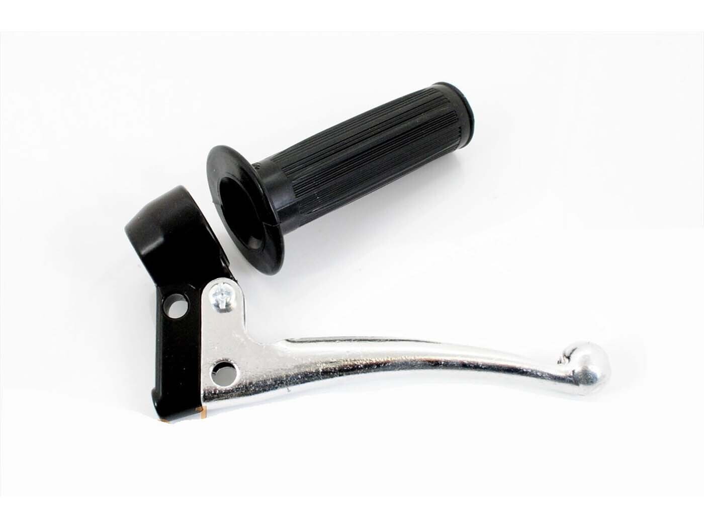 Diverse / Import Hliníková armatura černá 22 mm 105 mm 26 mm pro Zündapp, Kreidler, Hercules, Puch, DKW, KTM, Moped, Moped, Mokick