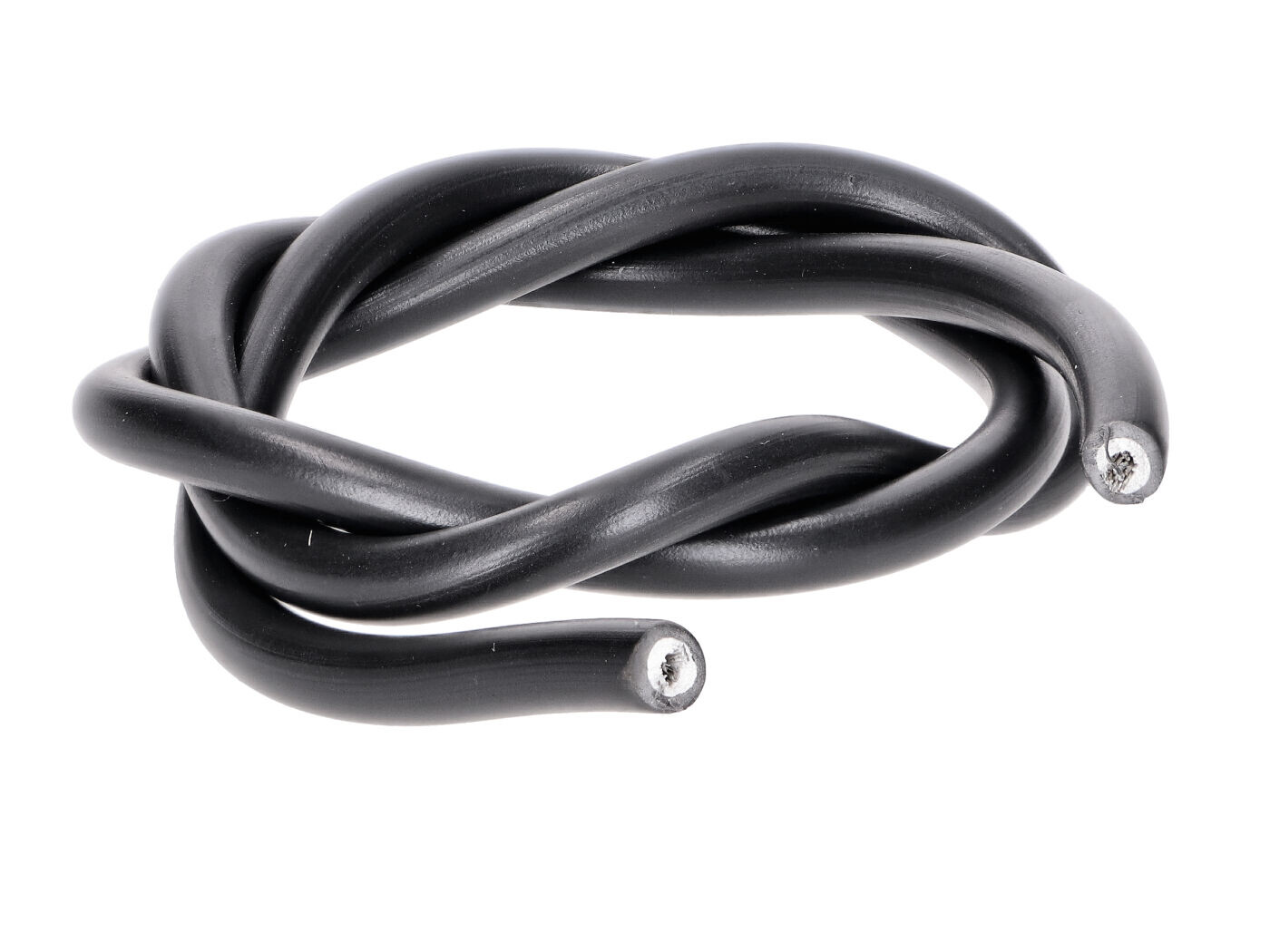 Diverse / Import Zapalovací kabel černý 50 cm 5 mm pro Zündapp Bergsteiger M 50, Mofa 25, Automatic Mofa, ZA, ZB, ZD 10, 20, TS, ZR CS, CX, Hai, GTS, C, KS Combinette, Hercules MX 1, Prima, M, MK, K, HR 219, 220, Kreidler Florett, Flory, MF, Puch Maxi