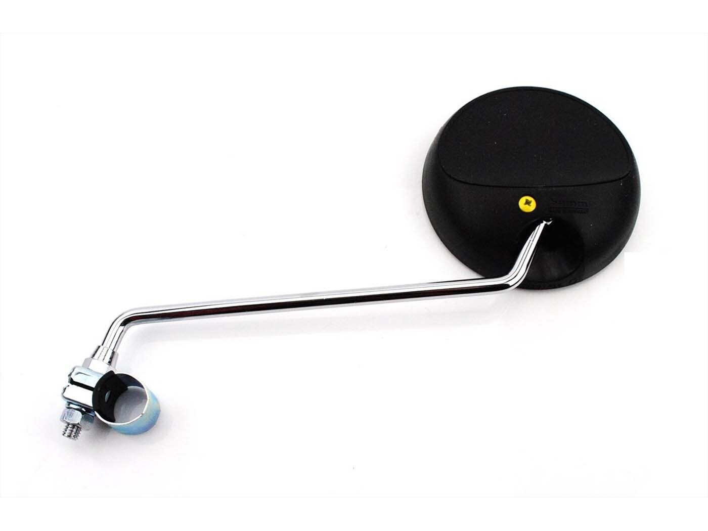 bumm Zrcátko Bumm, černý chrom, držák na řídítka, zmenšovací sklo pro Zündapp, Kreidler, Hercules, DKW, Puch, KTM