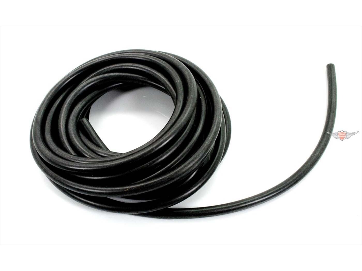 Diverse / Import Zapalovací kabel silikonový 5 metrů 5 mm černý pro Moped, skútr, motocykl