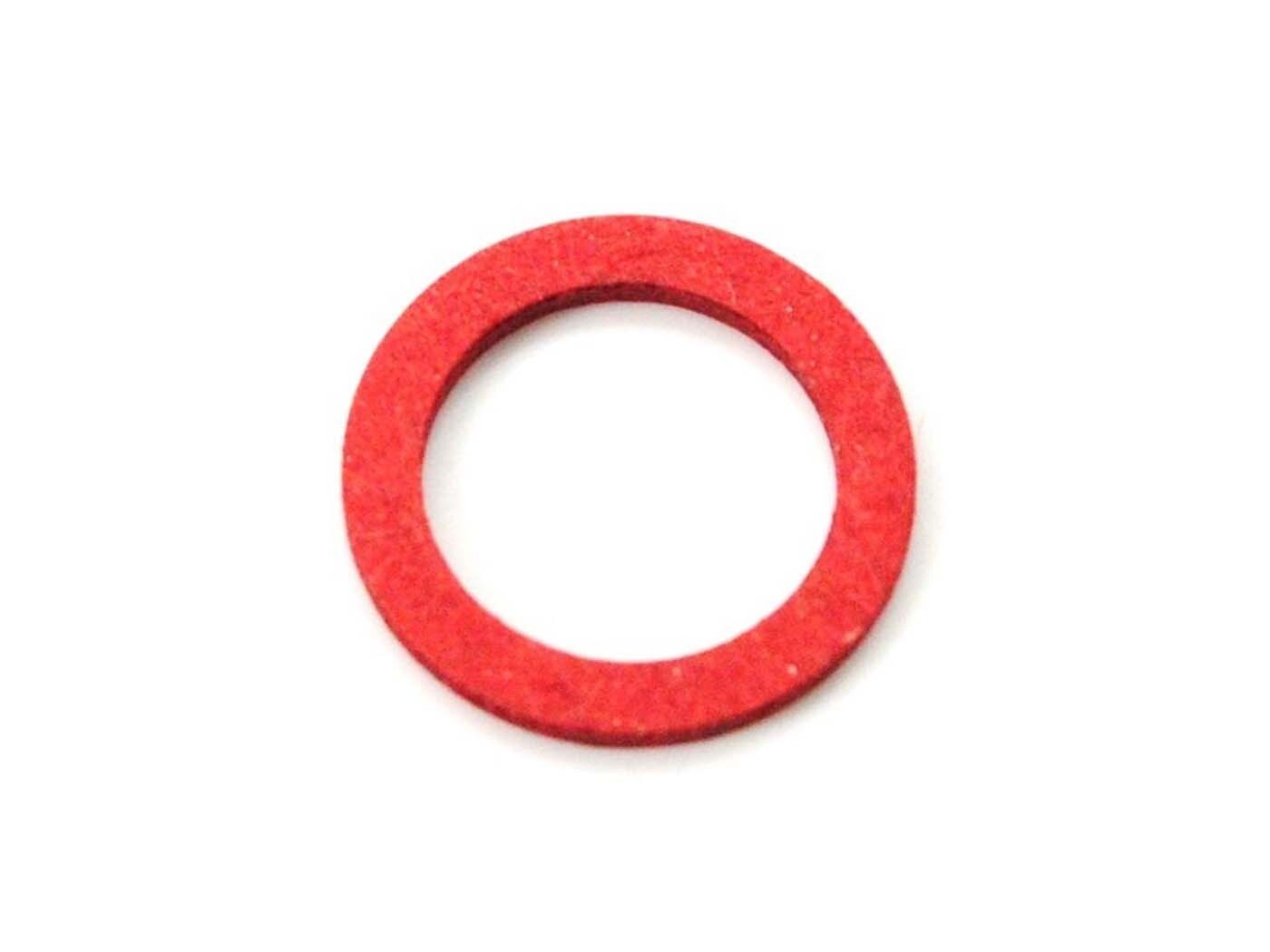 Diverse / Import Těsnění pro Bing Red 14 mm vnější průměr, 10 mm vnitřní průměr pro Zündapp Super Combinette Typ 433, Sport 515, C 50 441, DKW, Miele, Hercules MK, NSU Quickly N, S, L, Cavallino, Prima M