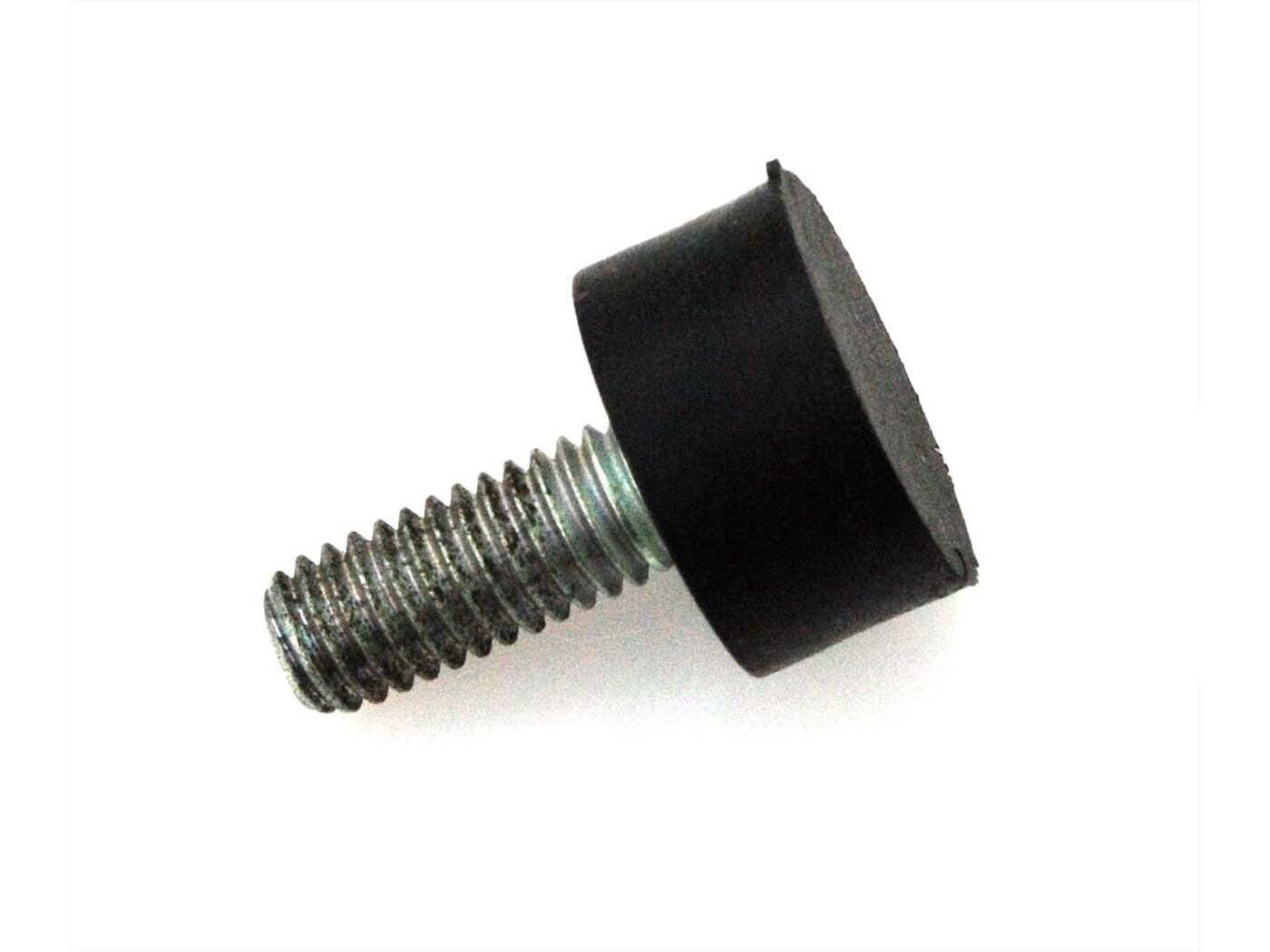 Diverse / Import Dorazová guma černá se šroubem pro Zündapp Combinette, Super Sport Combinette