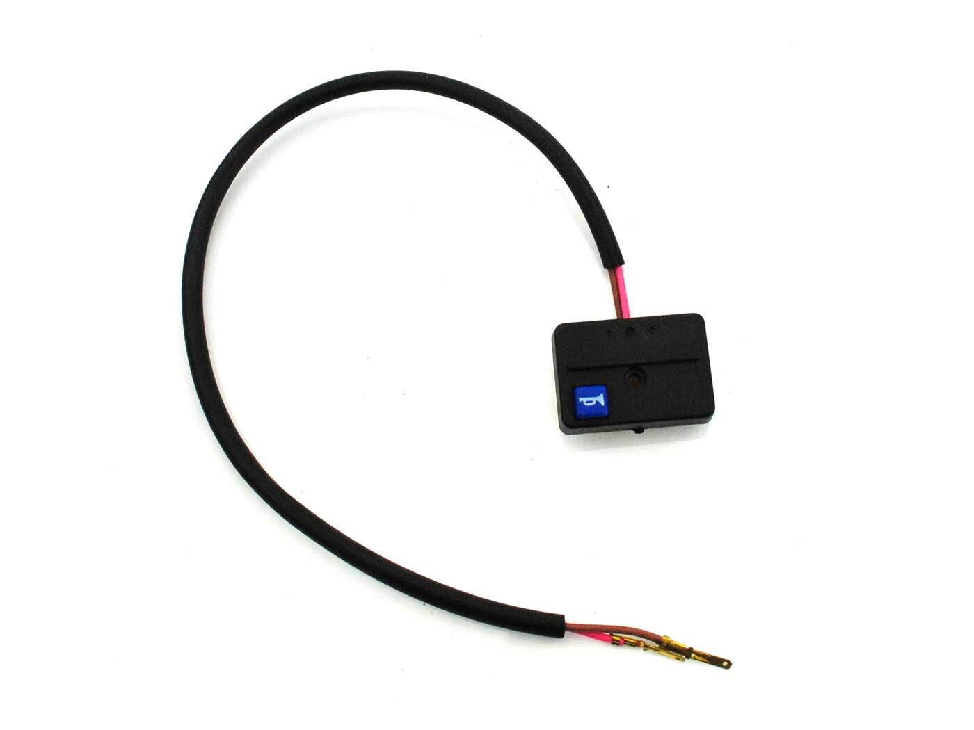 Diverse / Import Spínač klaksonu černý s kabelem pro Peugeot, 103 MVL