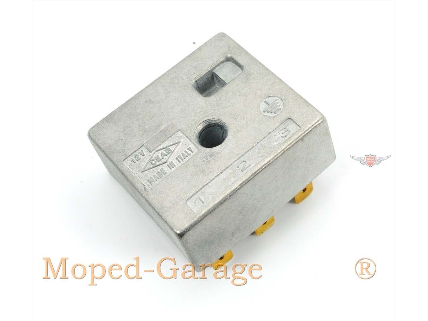 Diverse / Import Regulátor 12V 6A hliníkový pro Zündapp, Kreidler, Hercules, Puch Mokick moped