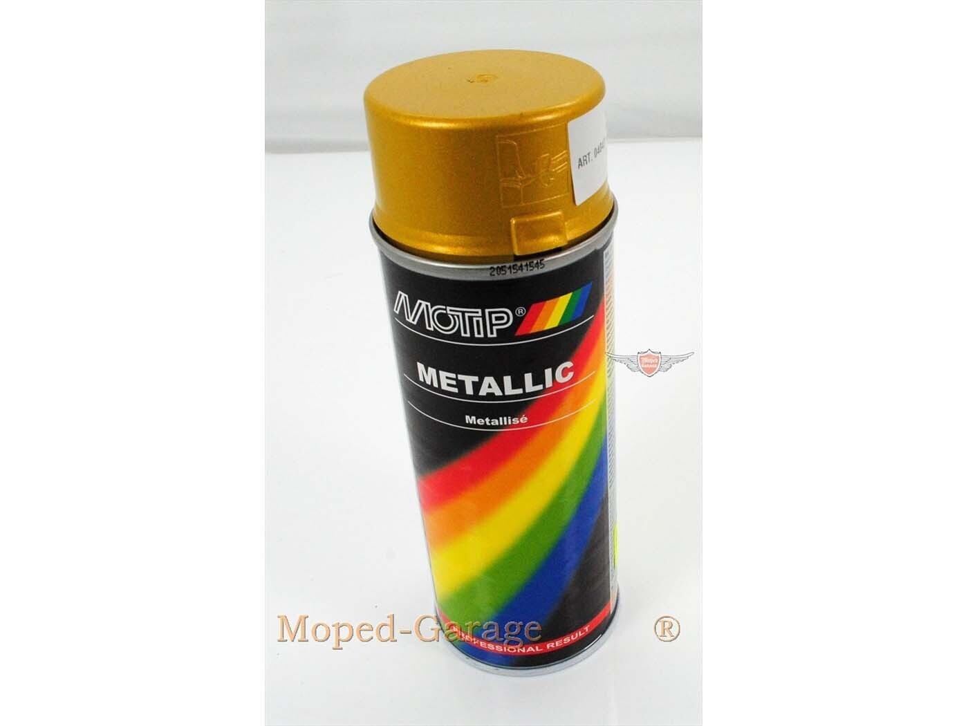 Lak ve spreji Motip Zlatá metalíza 400 ml