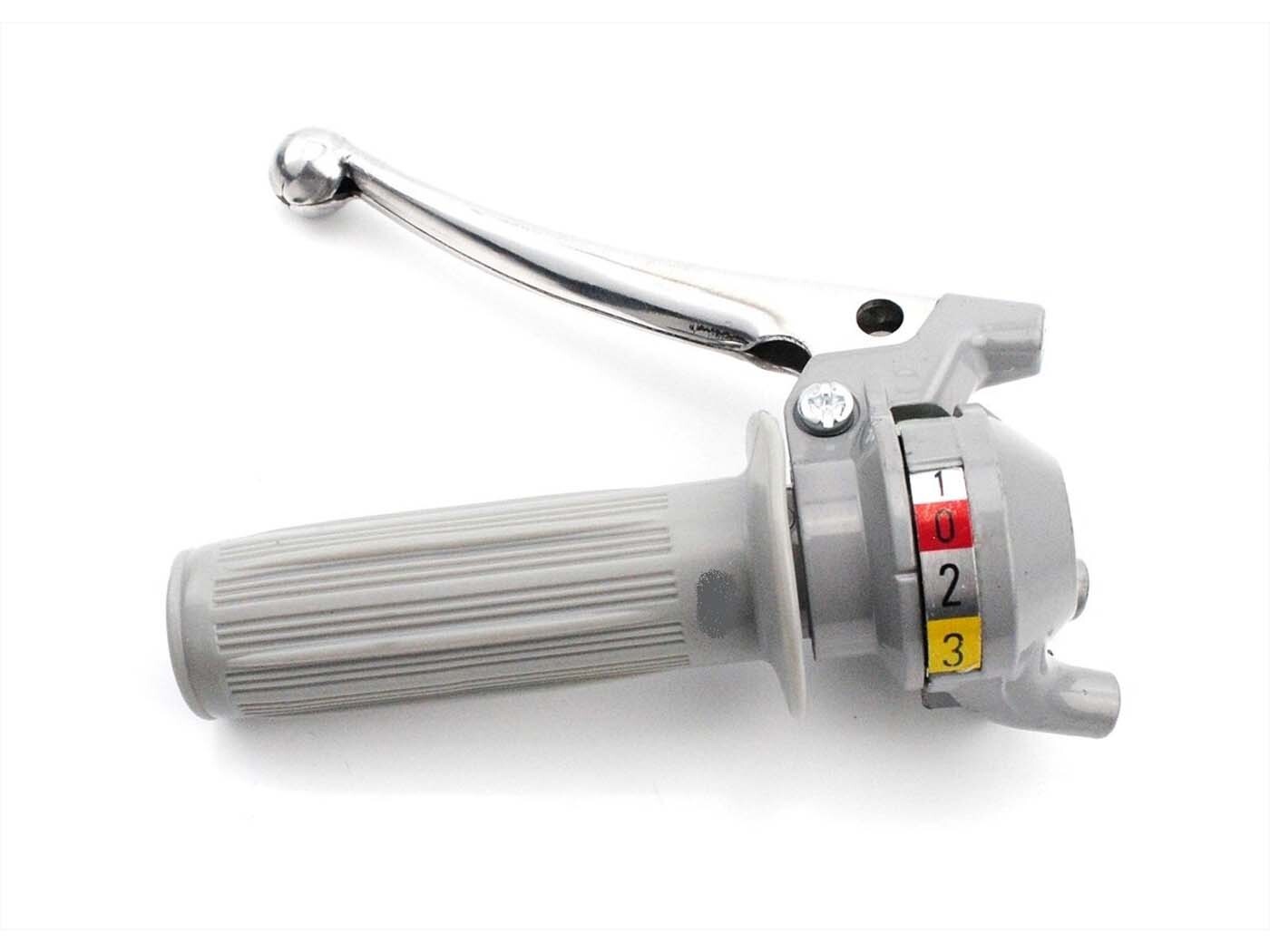 Diverse / Import Řadicí páka hliníková 3rychlostní šedá pro Kreidler Flory