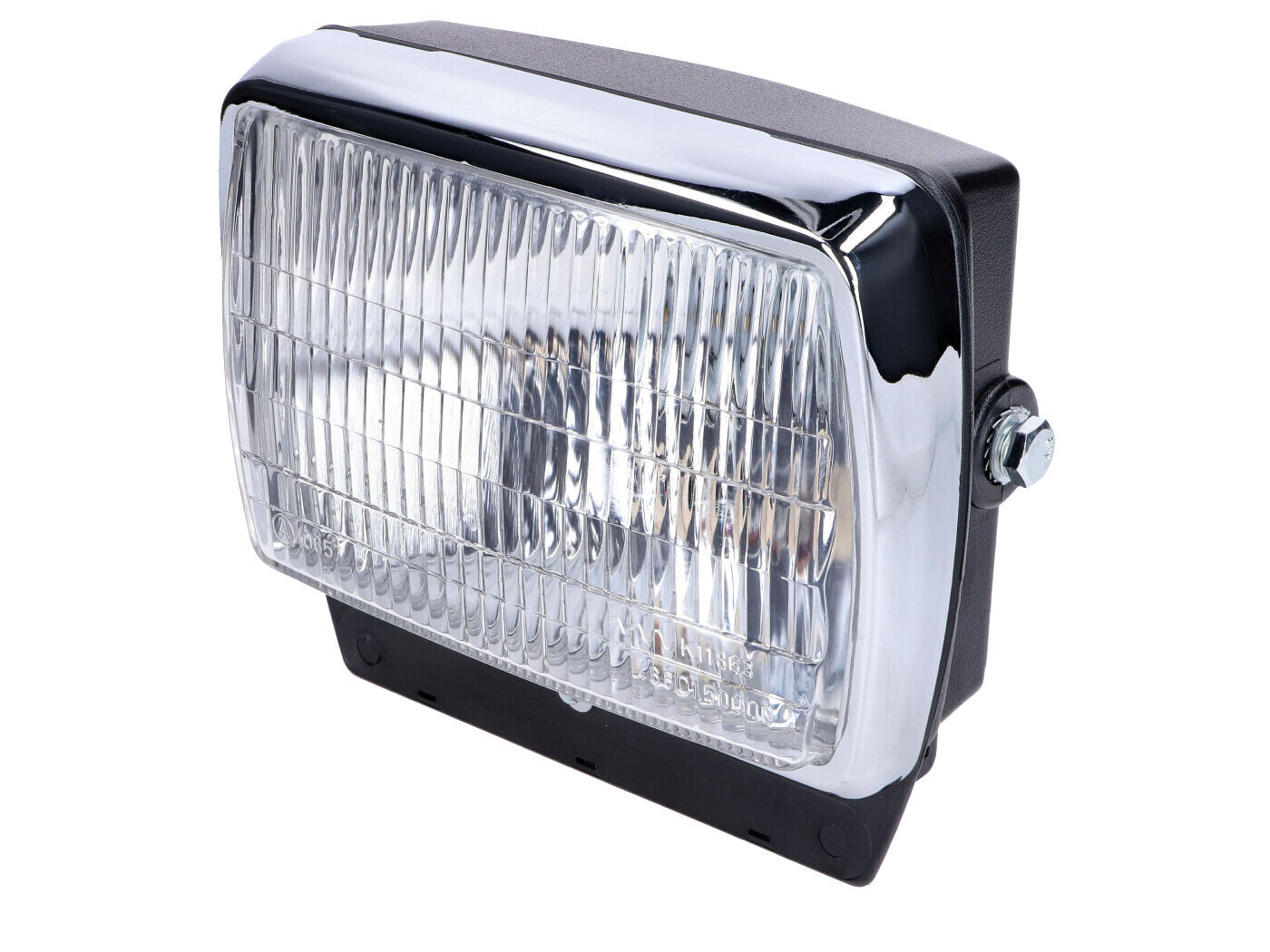 Diverse / Import Přední světlo hranaté 15x20x19cm černé pro Kreidler Florett RMS-S, RS