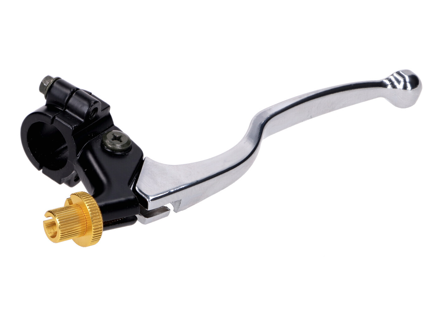 101 Octane Spojkové ovládání černé se stříbrnou páčkou levé univerzální