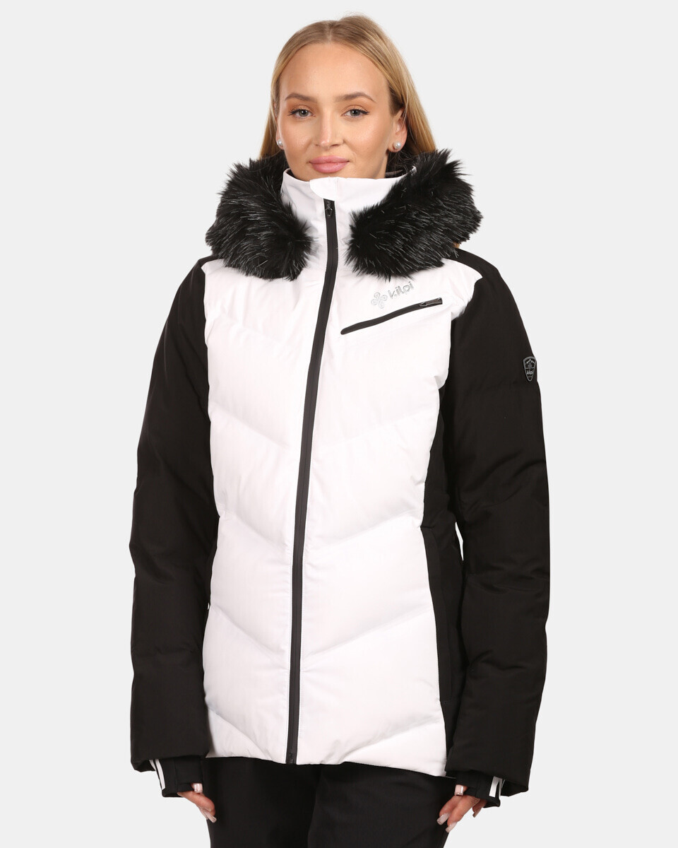 Dámská lyžařská bunda kilpi skimmia-w bílá 36