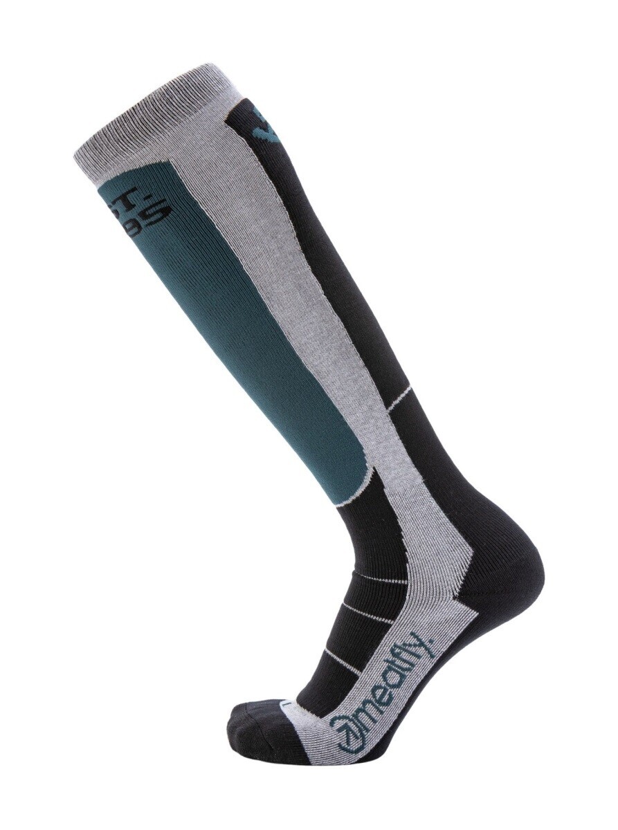 Snb & ski ponožky meatfly leeway petrolejová/šedá m