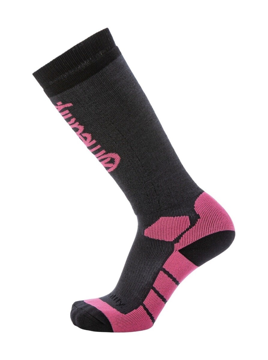 Snb & ski ponožky meatfly leeway růžová/černá s
