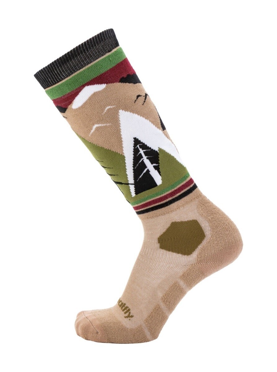 Snb & ski ponožky meatfly leeway béžová m