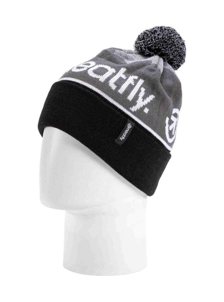 Kulich meatfly robb černá/šedá one size