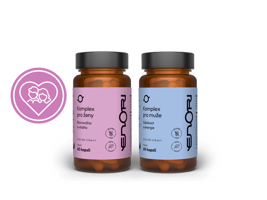 Enori set pro společnou vitalitu, 2x 60 kapslí
