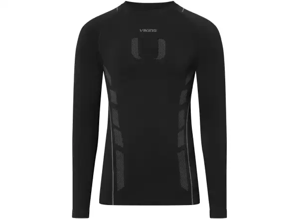 Viking Eiger 2.0 pánské spodní triko s dlouhým rukávem Black/Grey vel. M