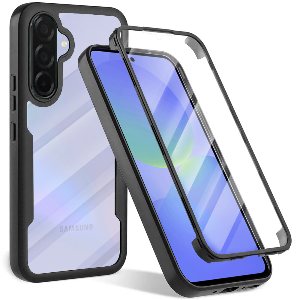 Techsuit ColorVerse 360 Series + Ochranné sklo Samsung Galaxy A36 5G A56 5G černá