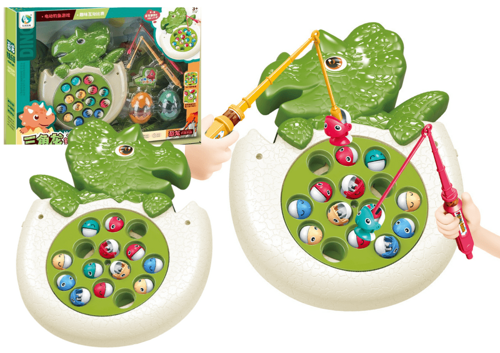 mamido Interaktivní hra Lov rybiček s motivem dinosaura