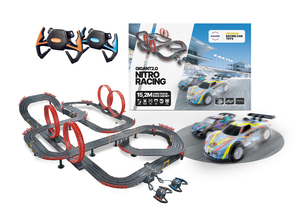 Mamido Mamido Autodráha Gigant 2.0 NITRO RACING 1520cm