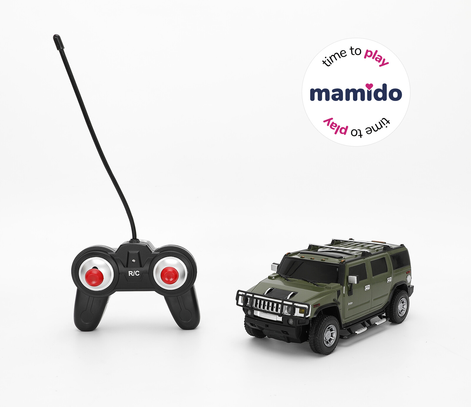 Mamido Mamido Auto na dálkové ovládání Hummer H2 RC 1:24 zelené