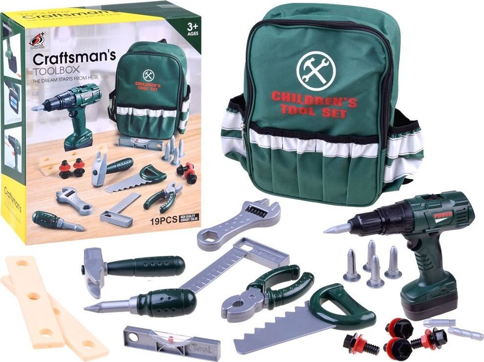 Mamido Mamido Dětský batoh s nářadím pro kutily