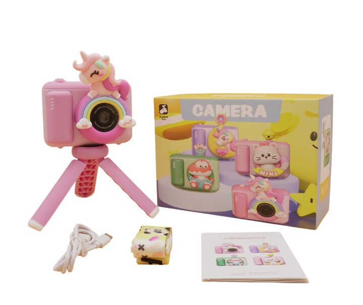 Mamido Mamido Dětský digitální fotoaparát jednorožec Rainbow Unicorn MT1401