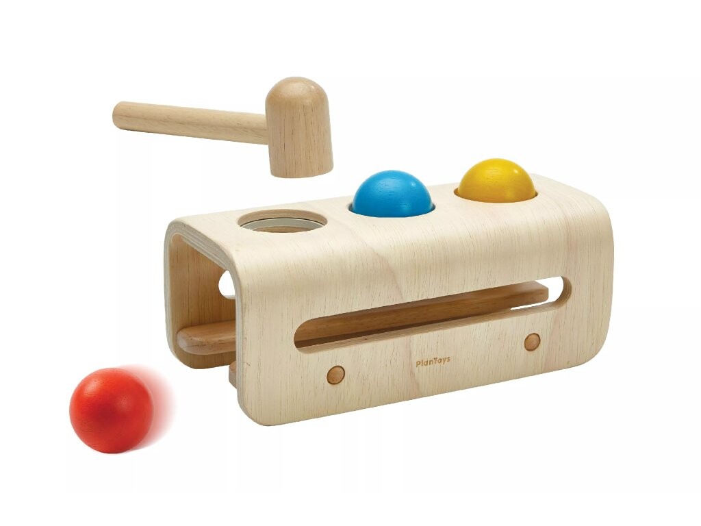 PlanToys PlanToys Zatloukačka - kuličky