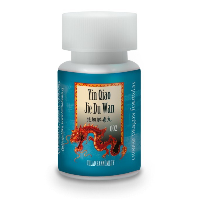 TCM Bohemia Chlad ranní mlhy Yin Qiao Jie Du Wan 200 tablet 33 g