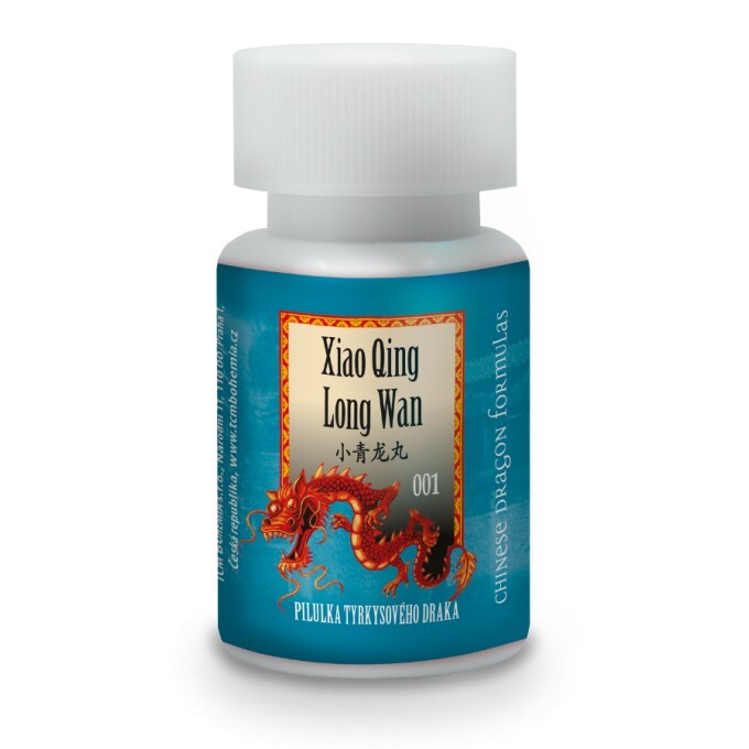 TCM Bohemia PILULKA TYRKYSOVÉHO DRAKA XIAO QING LONG WAN 200 tablet