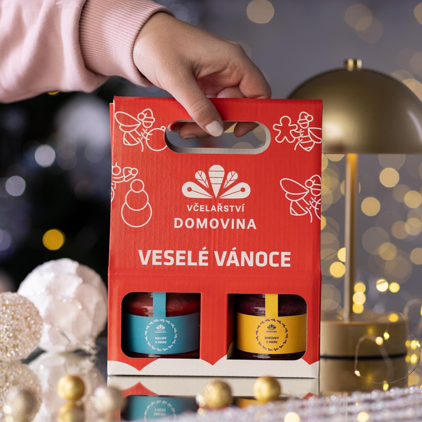 Sada ochucených medů Ovocné mámení, 2 x 170 g