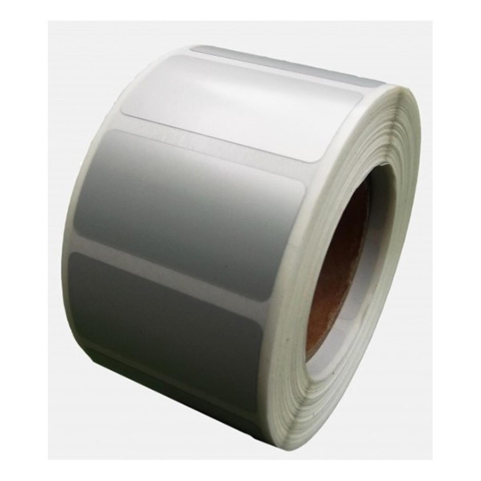 SK Label Etikety na kotoučku S&K Label - PET, termotransferové, bílé, 50 x 30 mm, 1 000 ks, stříbrné