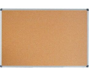 Korková tabule Bi-Office - 150 x 100 mm, hliníkový rám, hnědá