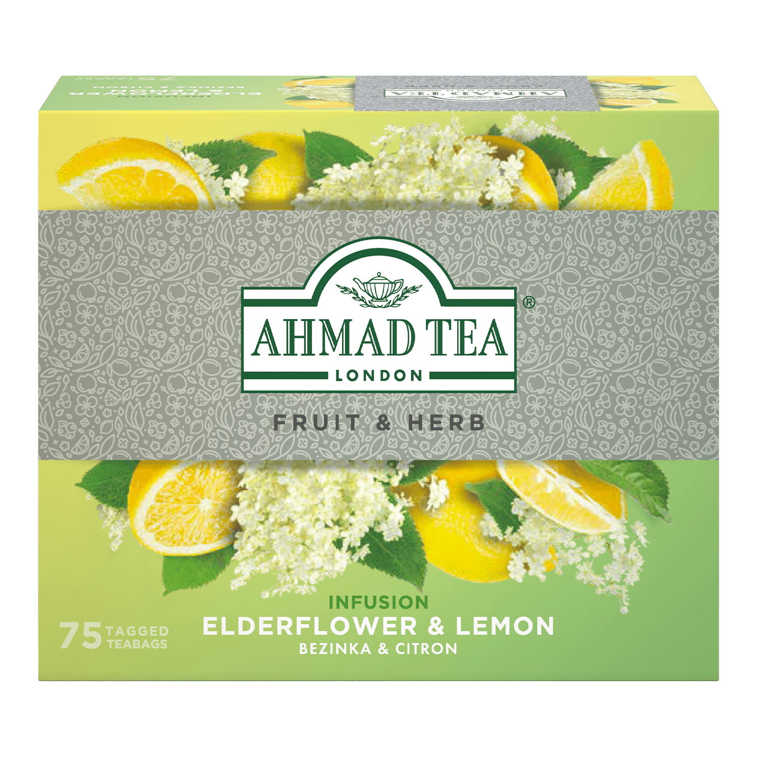 Elderflower & Lemon | 75 sáčků (s úvazkem)