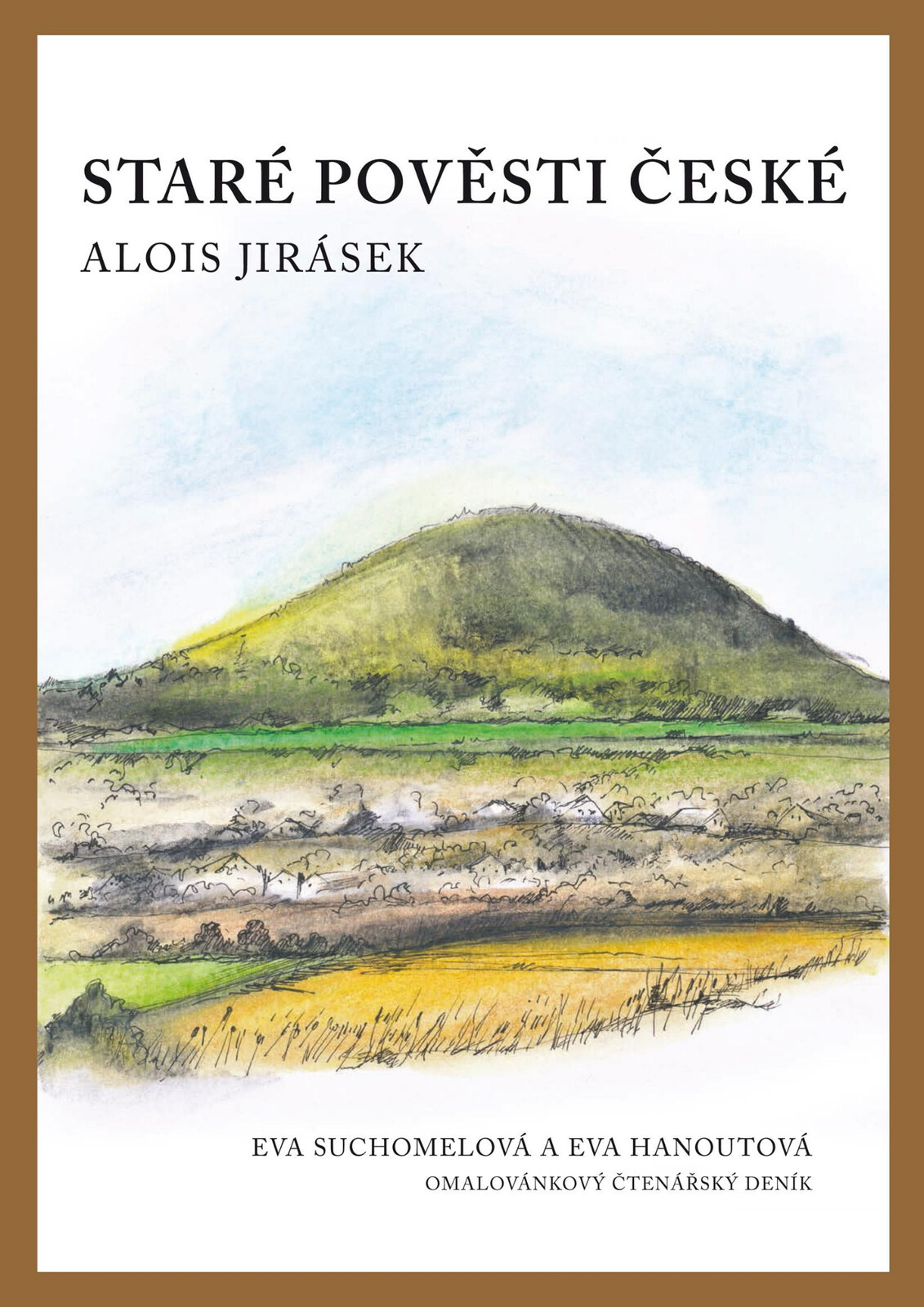 Staré pověsti české, literární omalovánky se slepou mapou, Blanka Kučerová