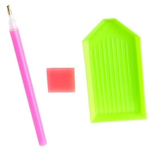 Diamantové malování Jednorožec s koťátkem