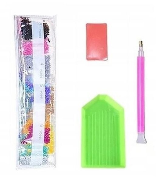 Diamantové malování Černá a bílá