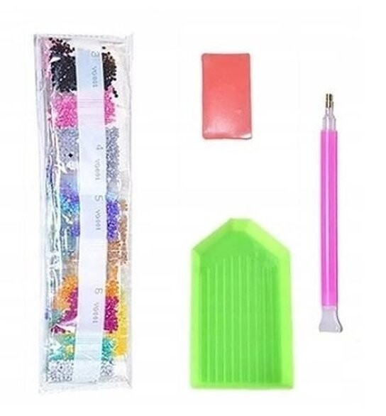 Diamantové malování Les v barvách podzimu