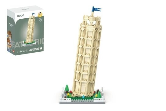 Stavebnice mini KOCO Věž v Pise
